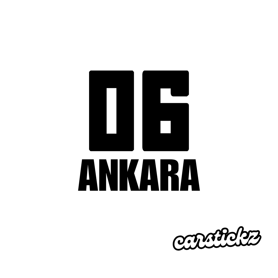 ANKARA 06 (8cmx3cm) - carstickz