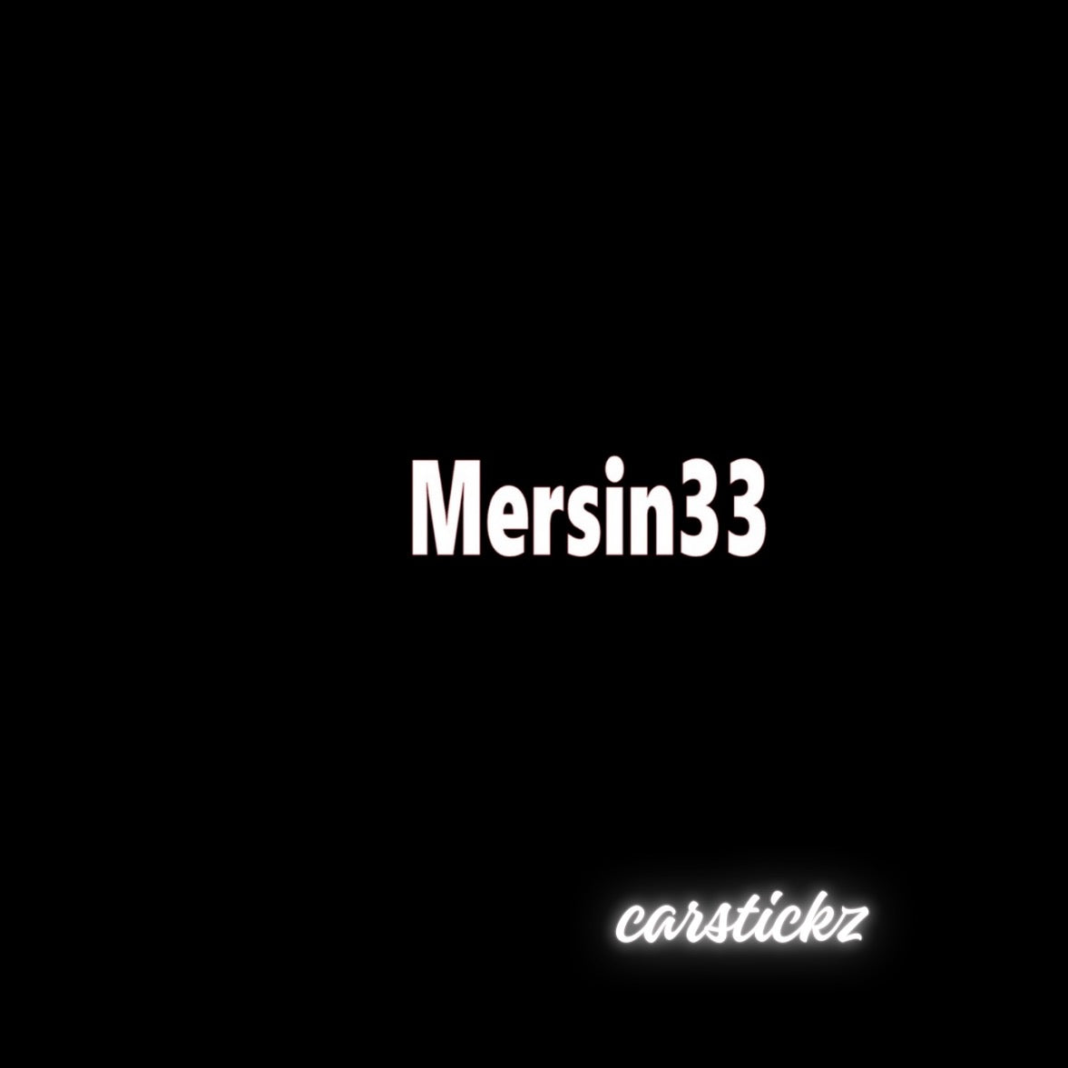 MERSIN 33 - carstickz