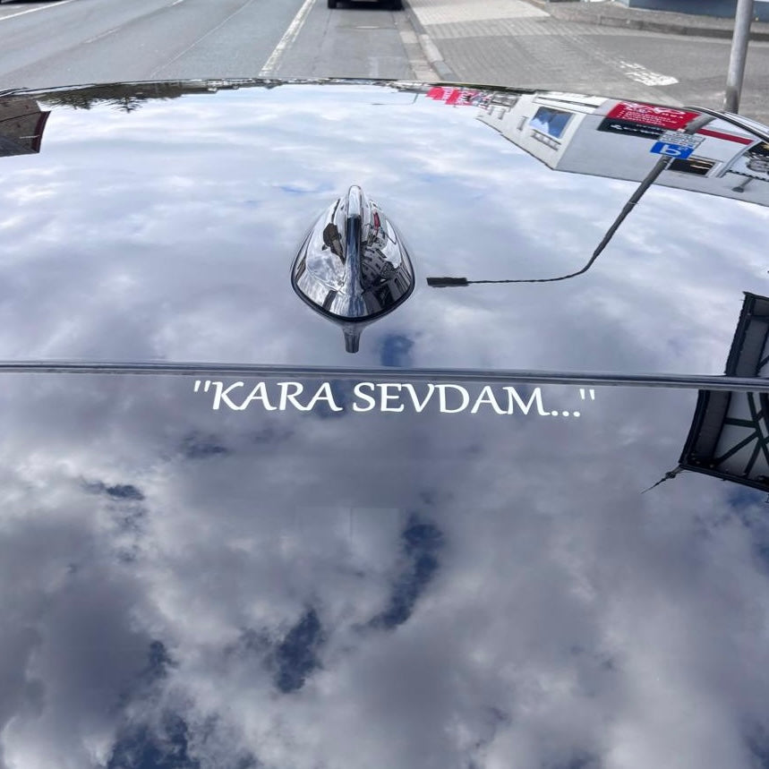 KARA SEVDAM... (3cmx27cm) - carstickz