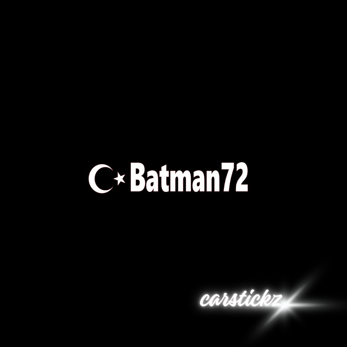 BATMAN 72 - carstickz
