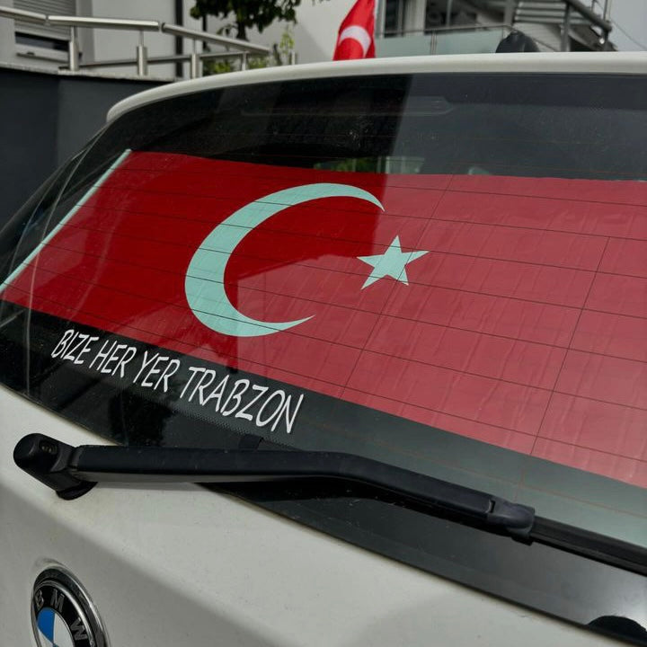 BIZE HER YER TRABZON (3cmx28cm) - carstickz