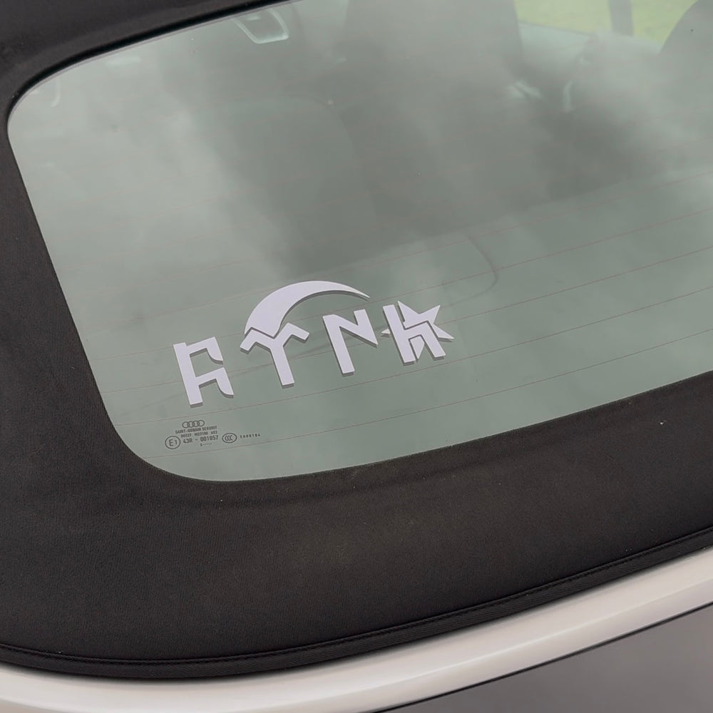 GÖKTÜRK + MOND (3cmx15cm) - carstickz