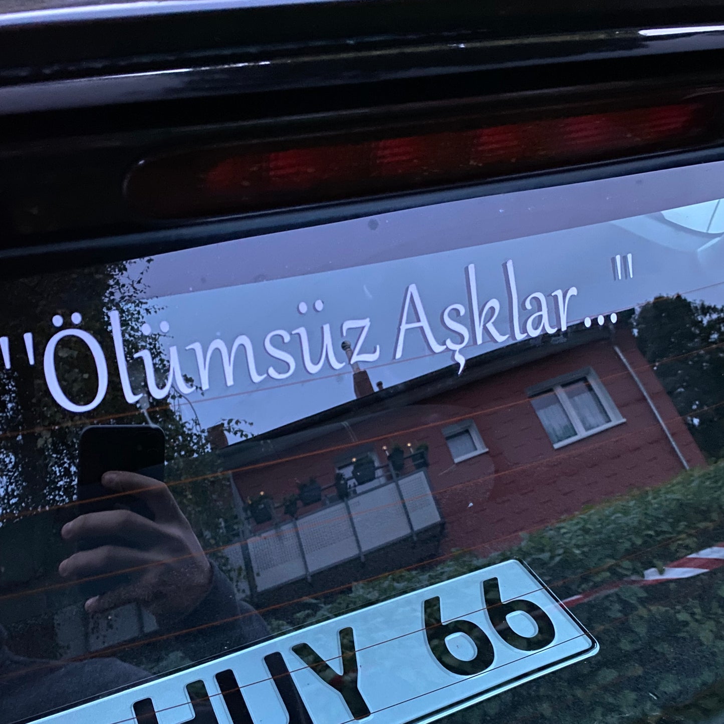 ÖLÜMSÜZ ASKLAR (3cmx27cm) - carstickz