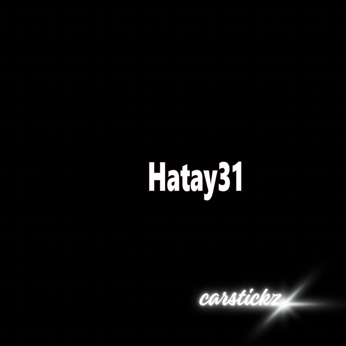 HATAY 31 - carstickz