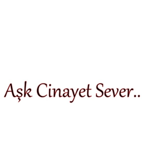 ASK CINAYET SEVER (3cmx28cm) - carstickz