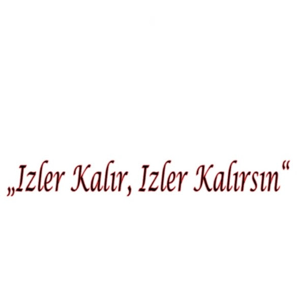 IZLER KALIR, IZLER KALIRSIN (3cmx28cm) - carstickz