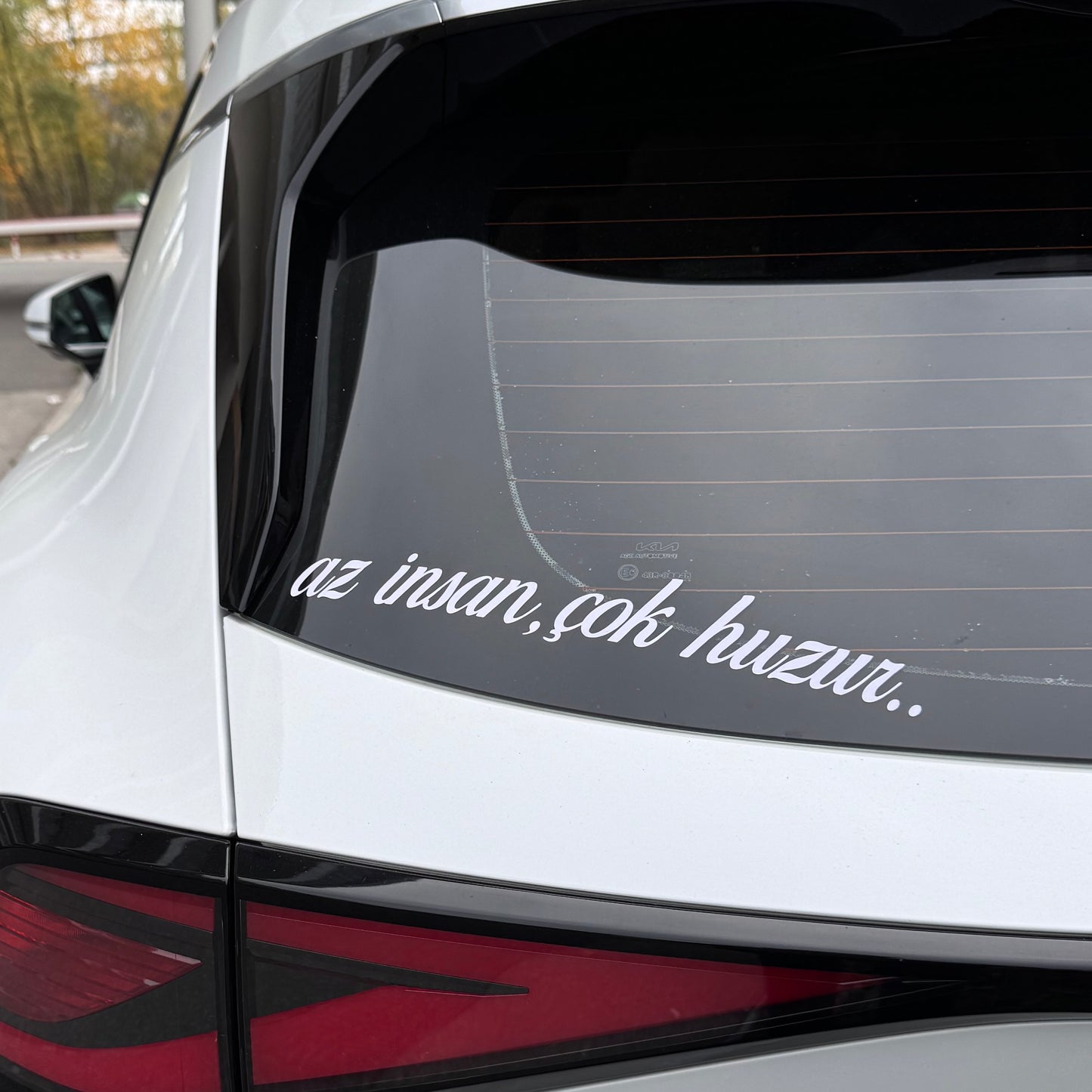 AZ INSAN, COK HUZUR.. (2cmx27cm) - carstickz