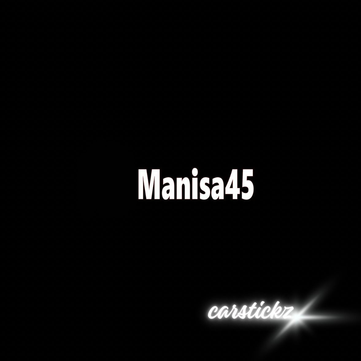 MANISA 45 - carstickz