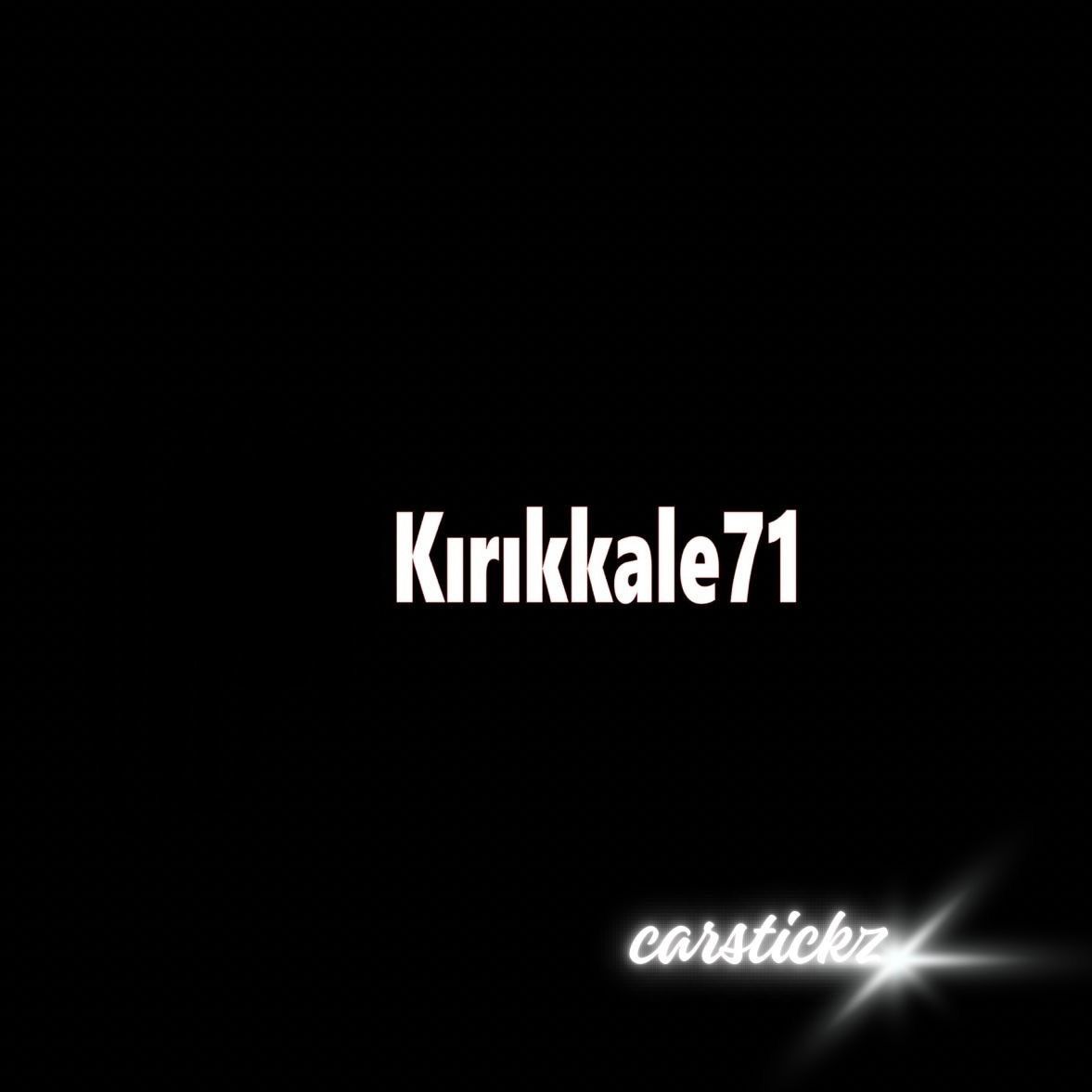 KIRIKKALE 71 - carstickz