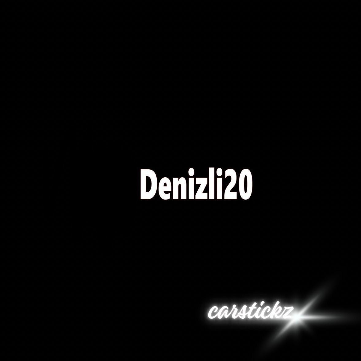 DENIZLI 20 - carstickz
