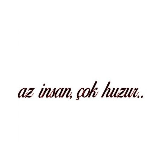 AZ INSAN, COK HUZUR.. (2cmx27cm) - carstickz