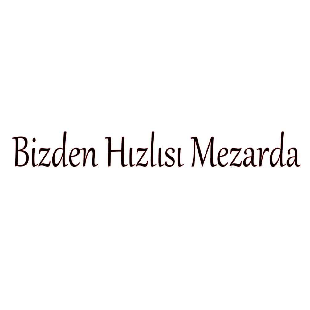 BIZDEN HIZLISI MEZARDA (3cmx27cm) - carstickz