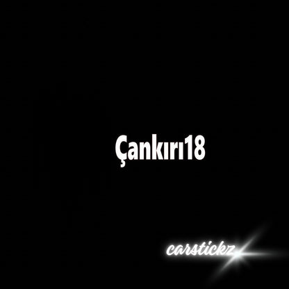 CANKIRI 18 - carstickz