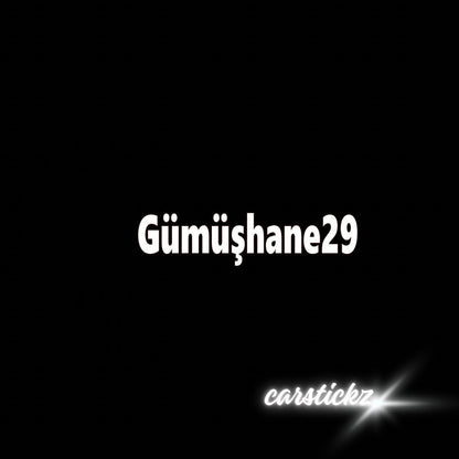 GÜMÜSHANE 29 - carstickz