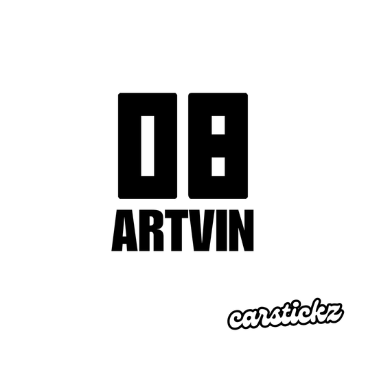ARTVIN 08 (8cmx3cm) - carstickz