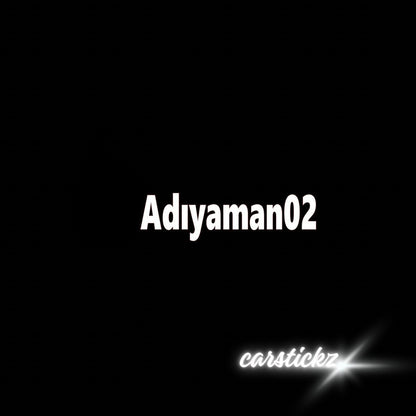 ADIYAMAN 02 - carstickz