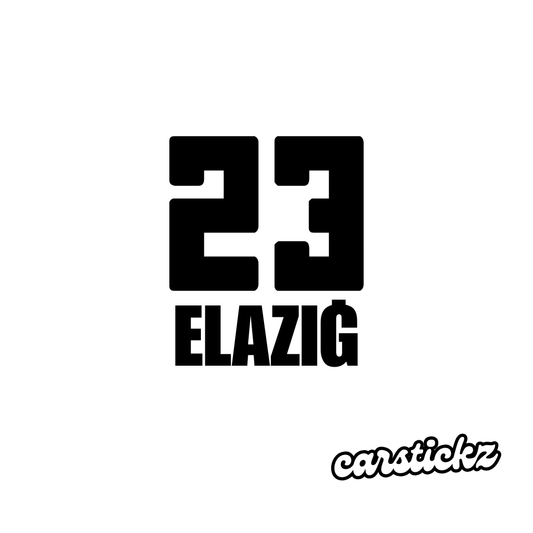 ELAZIG 23 (8cmx3cm) - carstickz