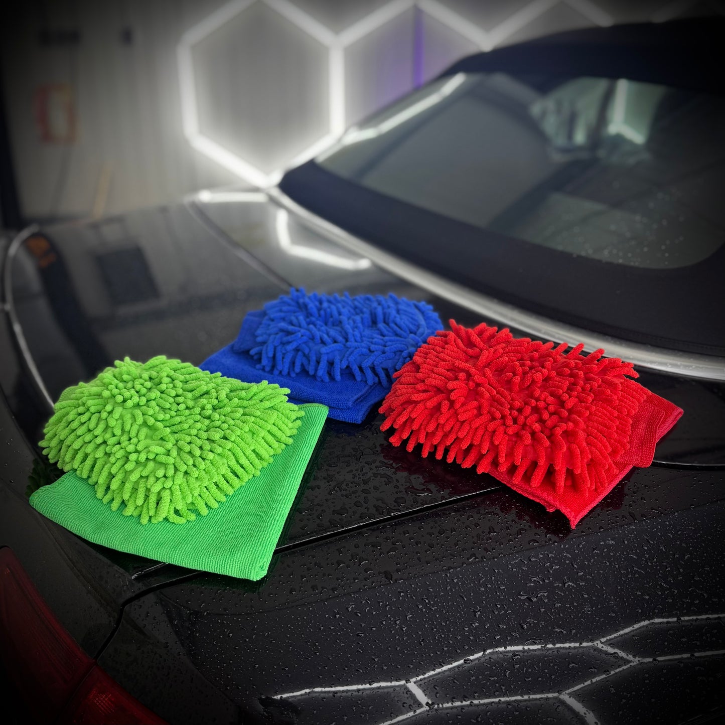 Mikrofaser Handschuh Set