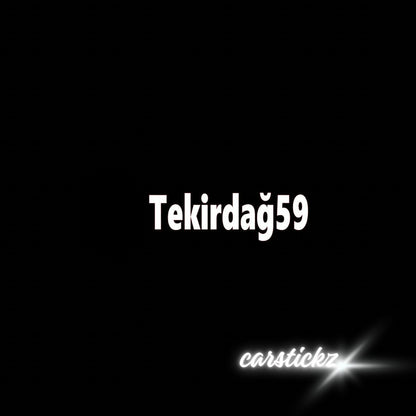TEKIRDAG 59 - carstickz