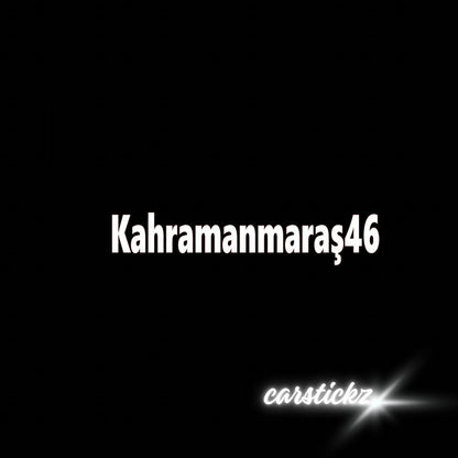 KAHRAMANMARAS 46 - carstickz