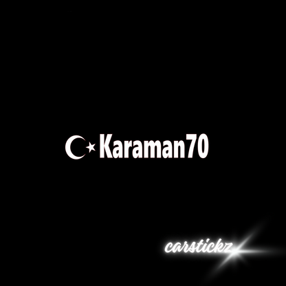 KARAMAN 70 - carstickz
