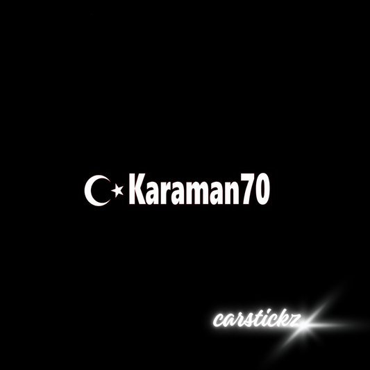 KARAMAN 70 - carstickz