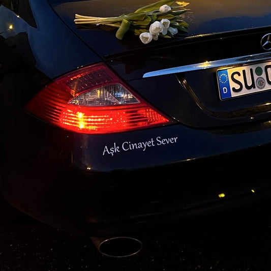 ASK CINAYET SEVER (3cmx28cm) - carstickz