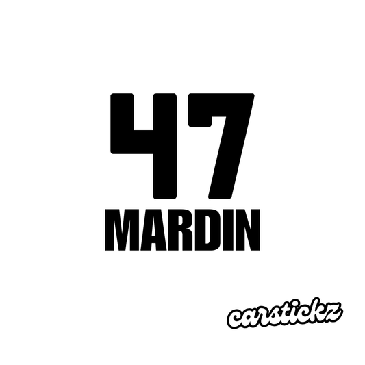 MARDIN 47 (8cmx3cm) - carstickz