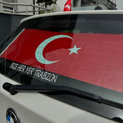 BIZE HER YER TRABZON (3cmx28cm) - carstickz
