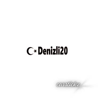 DENIZLI 20 - carstickz