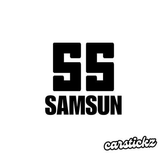 SAMSUN 55 (8cmx3cm) - carstickz