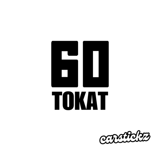 TOKAT 60 (8cmx3cm) - carstickz