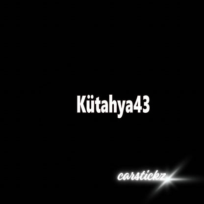 KÜTAHYA 43 - carstickz