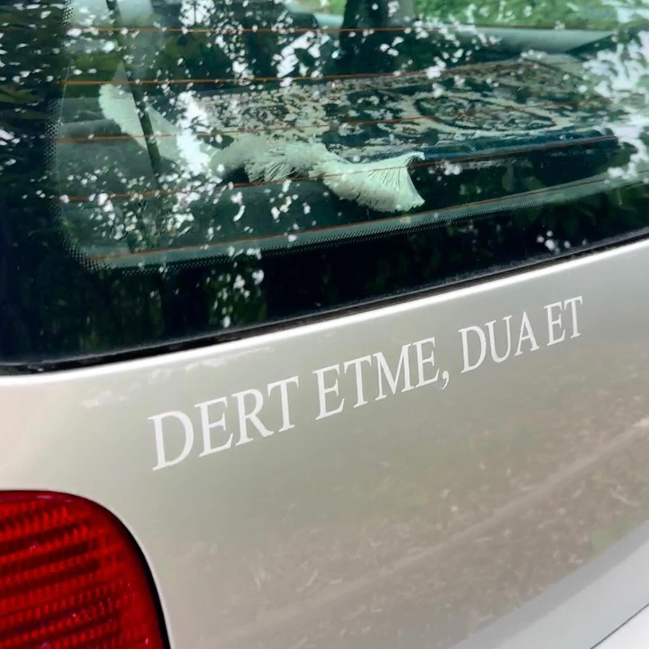 DERT ETME, DUA ET (3cmx27cm) - carstickz