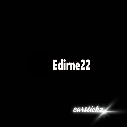 EDIRNE 22 - carstickz
