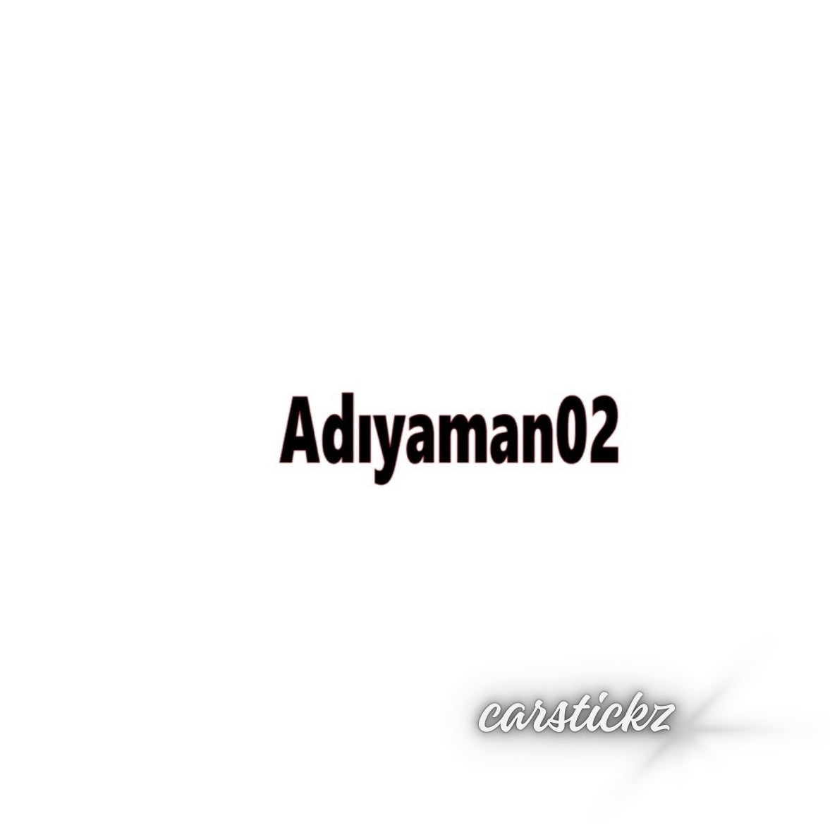 ADIYAMAN 02 - carstickz