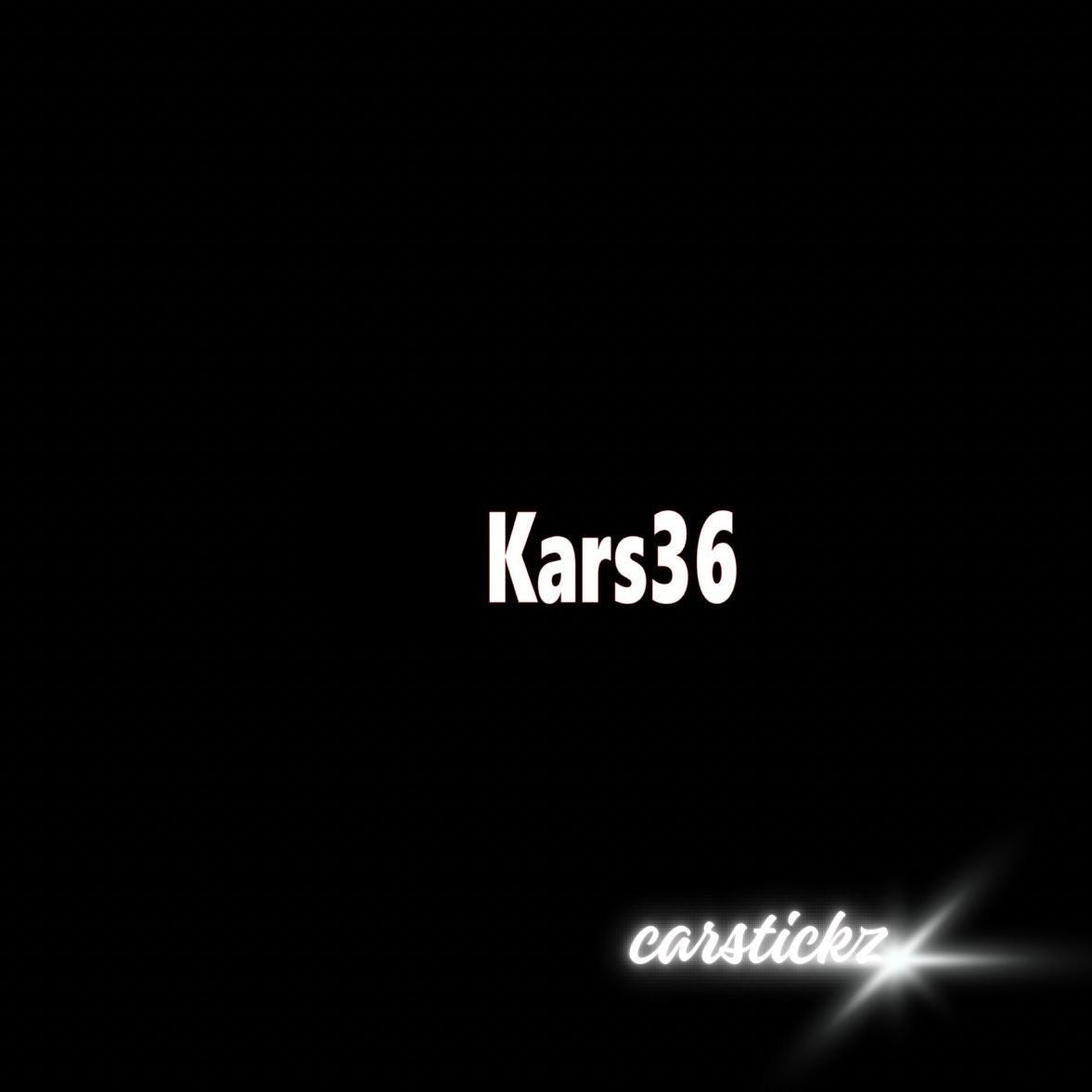 KARS 36 - carstickz