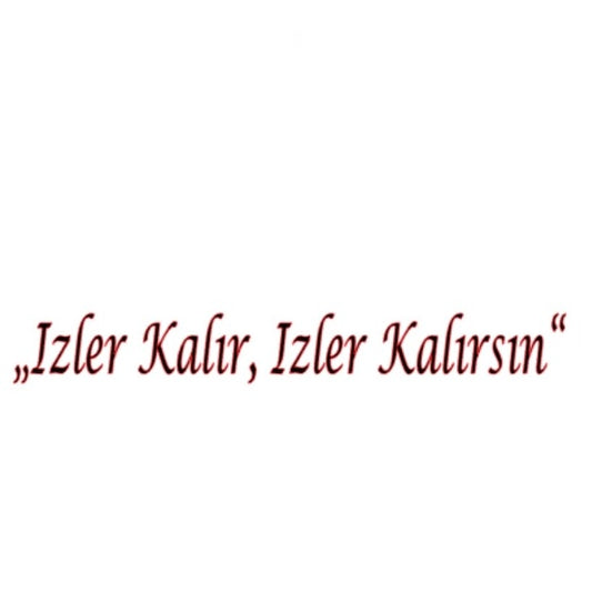 IZLER KALIR, IZLER KALIRSIN (3cmx28cm) - carstickz