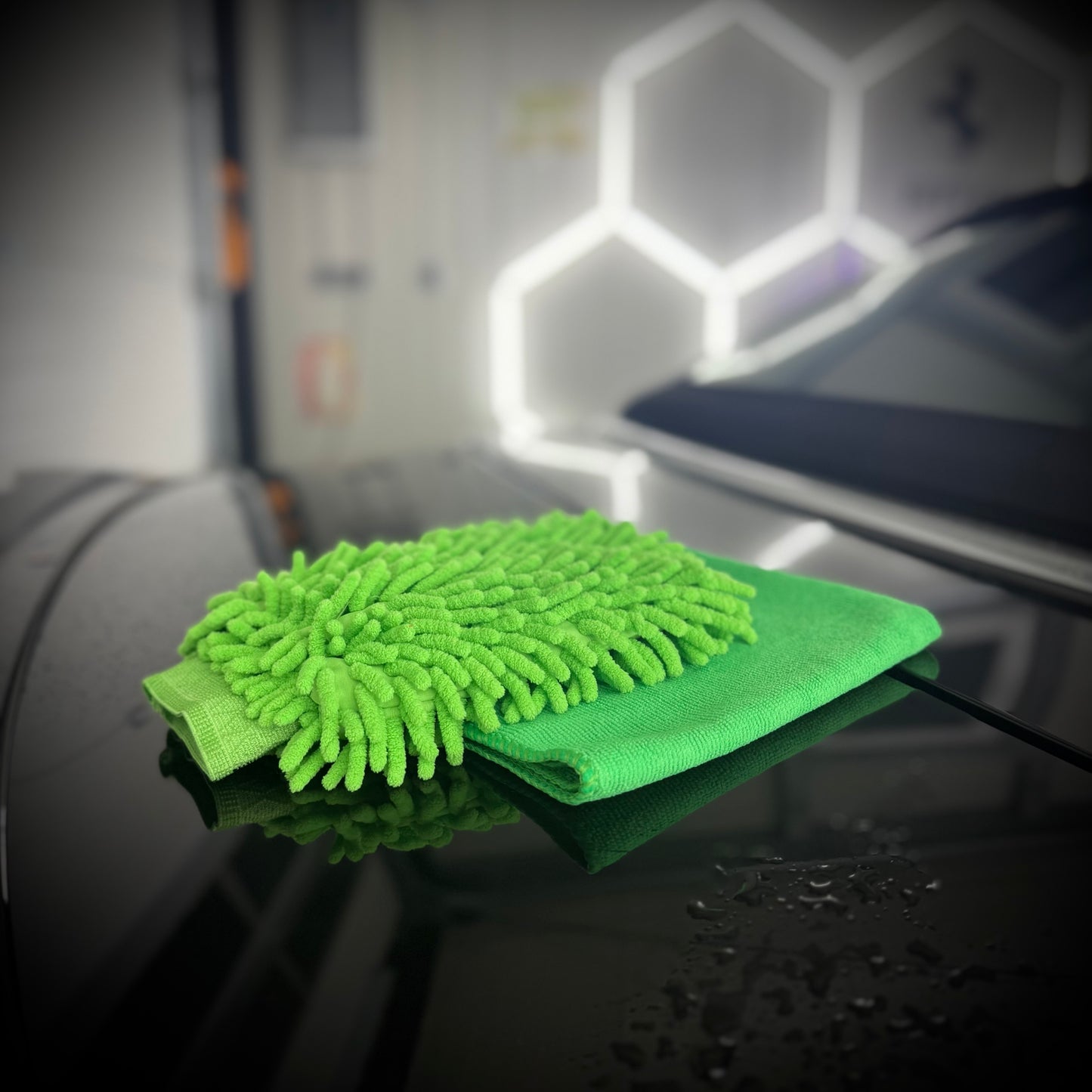 Mikrofaser Handschuh Set