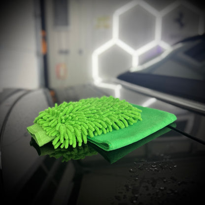 Mikrofaser Handschuh Set