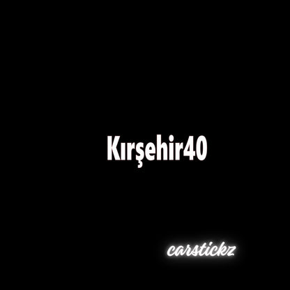 KIRSEHIR 40 - carstickz