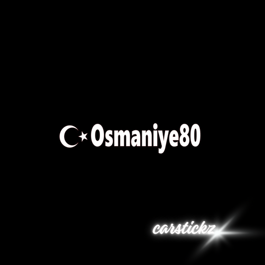OSMANIYE 80 - carstickz