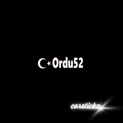 ORDU 52 - carstickz