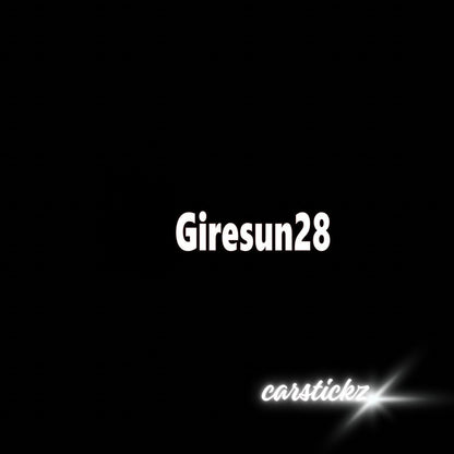 GIRESUN 28 - carstickz