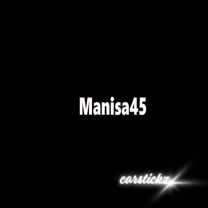 MANISA 45 - carstickz