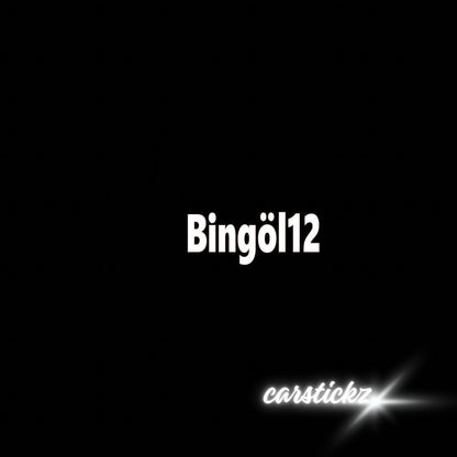 BINGÖL 12 - carstickz