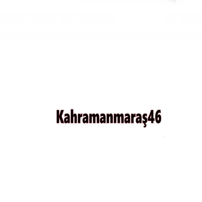 KAHRAMANMARAS 46 - carstickz