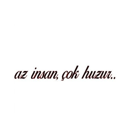 AZ INSAN, COK HUZUR.. (2cmx27cm) - carstickz