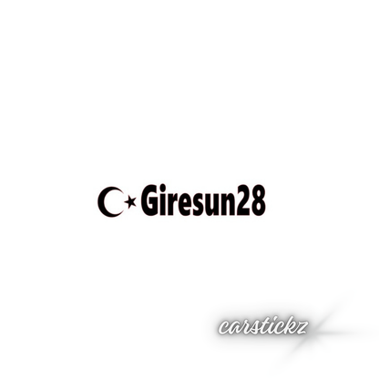 GIRESUN 28 - carstickz