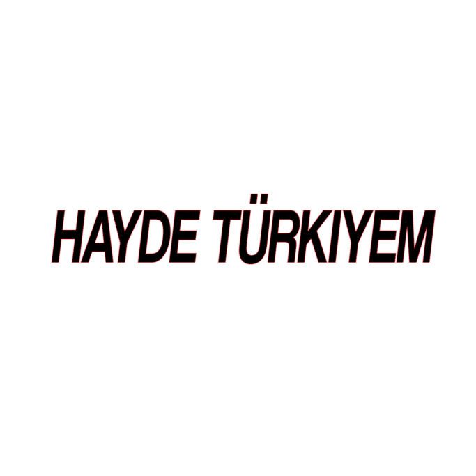HAYDE TÜRKIYEM (3cmx20cm)